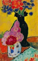 Still Life with Black Vase. 1910