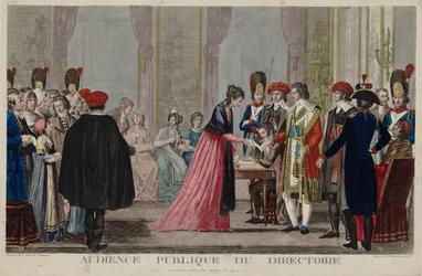 Public Audience of the Directory, ca 1797