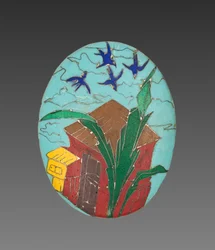 Set of Four Locket Panels