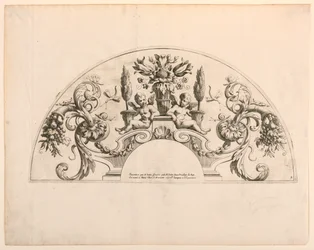 Fan Leaves, Fifth and Sixth Plates of the Set, "Divers Desseins de Grands Eventails, Encrans, et Autres Ornamens, Inventés et Gravés par Nicolas Loire"