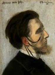 Portrait of the Composer Jean Huré