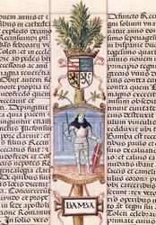 Portrait of the Visigoth King Wamba