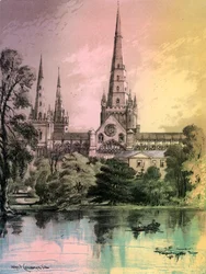 Lichfield Cathedral, Staffordshire