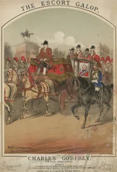 Musical score for The Escort Galop by Charles Godfrey