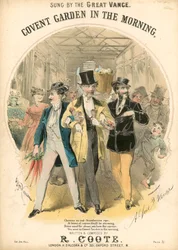 Musical Score: Covent Garden in the Morning