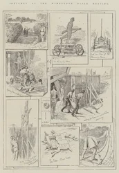 Sketches at the Wimbledon Rifle Meeting