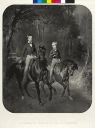 Comte de Paris and Robert d