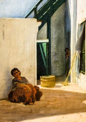 Moroccan House Courtyard