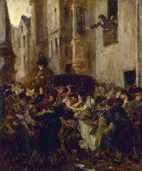 The Arrest of Charlotte Corday, c. 1853