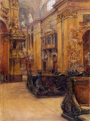 The Interior of St. Peter