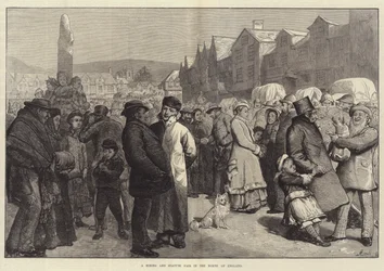 A Hiring and Statue Fair in the North of England