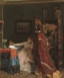 The Visit, before 1869