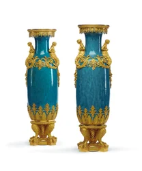 Pair of Louis XVI style vases