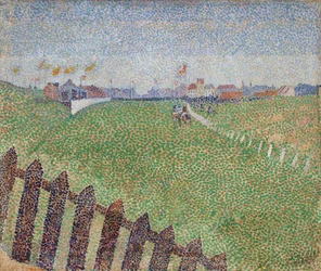 The Wellington Racecourse in Drizzle (Ostend)