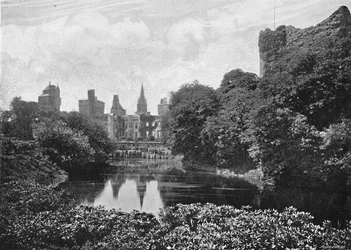 Cardiff Castle: East Front and Keep