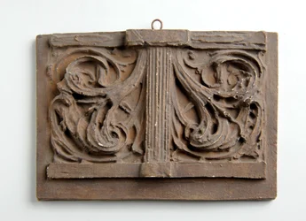 Maquette for the Double Panel of Foliage for the Crown on the Figure of Charity on the Alexandria Memorial
