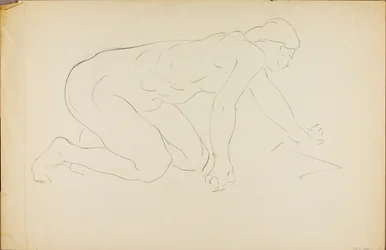 Crawling Nude