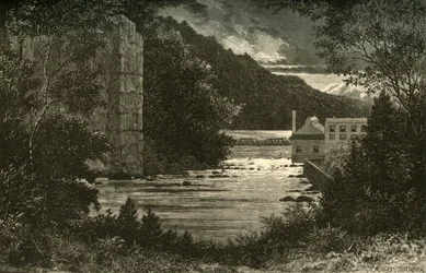 The Passaic Below the Falls
