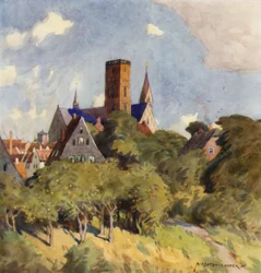 Denmark: Ribe, A Mediaeval Town in North Slesvig