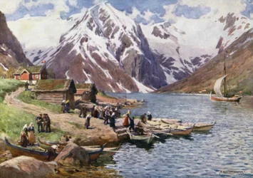 Ese Fjord, A Wedding Party
