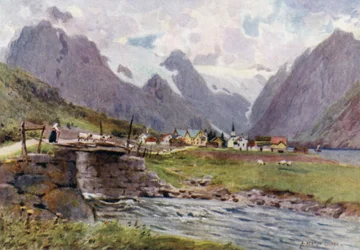 Fjaerland, Sogne Fjord