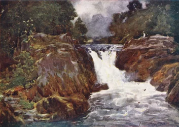 Lake District: Skelwith Force, Langdale