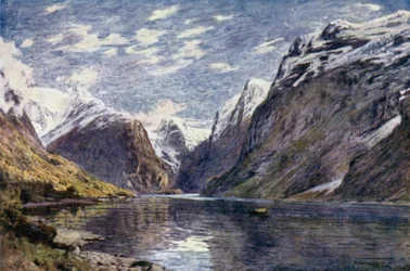 Loen Vand and Glacier, Nord Fjord
