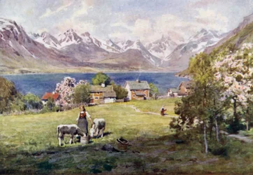 Romsdal Fjord, from Naes