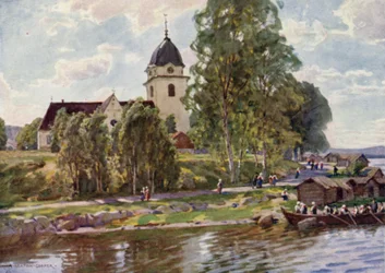 Sunday at Rattvik, Dalecarlia