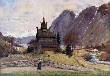 Vik Stav-Kirke, Sogne Fjord