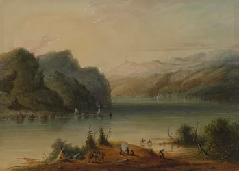 Lake Scene - Wind River Mountains