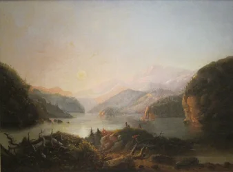 Lake in the Wind River Country