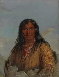 Pa-da-he: Wa-con-da - Elk Horn - A Crow Indian
