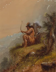 Pawnee Supplying Camp, c.1837