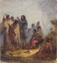 Presents to Snake Indians, c.1837