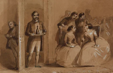 Scene from "Little Dorritt"