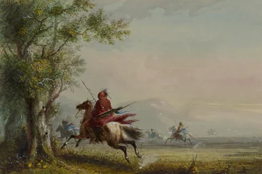 Sioux Reconnoitering