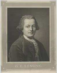 Portrait of Gotthold Ephraim Lessing