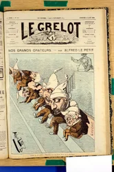 Cover of Le Grelot, number 175, Satirical in Colors