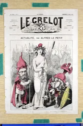 Cover of Le Grelot, number 50, Satirical in Colours