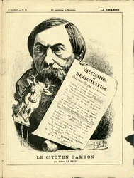 Illustration in La Charge (1870), No. 11