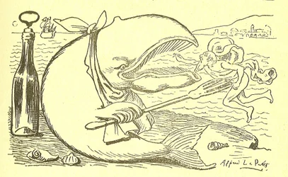 Illustration of Alfred Le Pete (1841-1909) in Gros-Jean and his cure