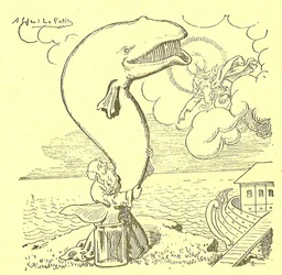 Illustration of Alfred Le Pete (1841-1909) in Gros-Jean and his cure