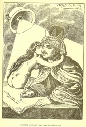 Illustration of Alfred Le Petit (1841-1909) in Gros-Jean and his parish