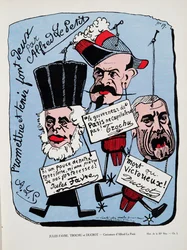 Jules Favre, Trochu and Ducrot, from Histoire de la Troisieme Republique, Vol. I, l