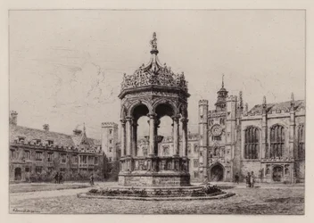 Cambridge: The Great Court of Trinity College