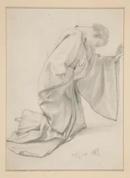 Monk Kneeling