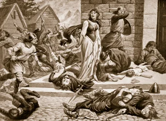 The Massacre of St. Brice