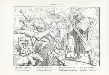 Auch ein Todtentanz, Plate V