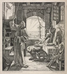 Dance of Death: Death as a Friend, 1850